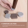 thumbnail image 4 of SWETRACE 8Ud Protectores Para Patas De Muebles En Silicona Color Marrón Fácil De Usar Y Antideslizante, 4 of 8