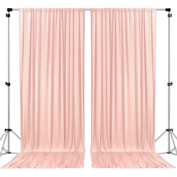 Cortinas de poliéster con telón de fondo de 3 x 3 m AK TRADING CO.
