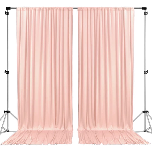 Cortinas de poliéster con telón de fondo de 3 x 3 m AK TRADING CO.