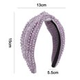 thumbnail image 2 of Diadema para mujer, accesorios anchos de moda para el cabello, banda para el cabello elegante para mujer, 2 of 6