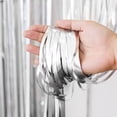 thumbnail image 4 of 2/3Pcs Foil Fringe Curtain Door Curtain Metallic Tinsel Photo Backdrop Party Wedding Decoration 3ftx8ft, 4 of 9
