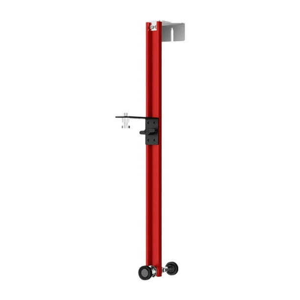 Soporte de nivel de burbuja ajustable rojo fácil de instalar soporte de nivelación Universal adaptador de nivel de burbuja