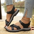 thumbnail image 2 of Dakaela Womens Hiking Sport Sandals Beach Vacation Camping Orthopedic Casual Walking Shoes with Adjustable Straps and Arch Support Size 6, 2 of 8