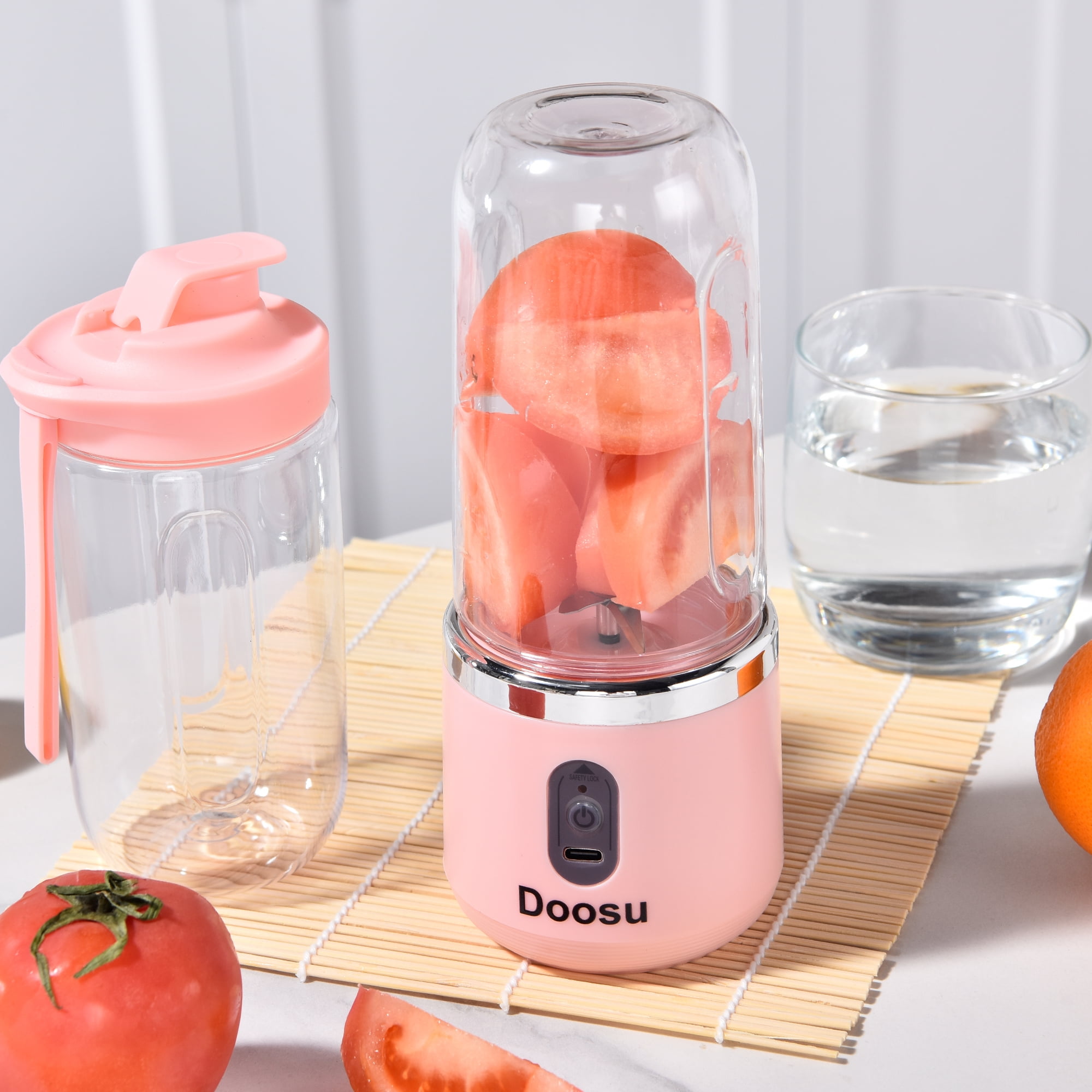 Doosu Juice Machine, Portable USB Charging Juicer Blender - Compact Design, Easy to Clean, Ideal for Smoothies and Shakes