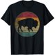 thumbnail image 1 of Camiseta de búfalo envejecida con bisonte retro para hombre y mujer, 1 of 2