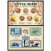 American Coin Treasures Civil War Coin and Stamp Commemorative Collection