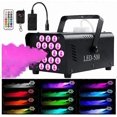 thumbnail image 1 of 500W Smoke Machine with Wireless Remote Control and 18 LEDs Strobe Effect for DJ Disco Halloween Christmas DMX Stage Lamps 0.3L 3000 CUFT/min, 1 of 5