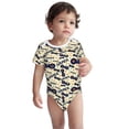 thumbnail image 2 of Yiaed Game Controller Print Infant Climbing Short Sleeve Onesie One-Piece Baby Bodysuit Clothes 0-12 Months -12 Months, 2 of 6