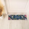 thumbnail image 3 of Coir Door Mat Floral Hello 10"X30", 3 of 3
