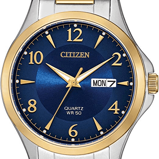 Two Tone w/ Blue Dial