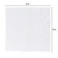thumbnail image 3 of Arkwright Bck2U Microfiber Makeup Removal Washcloths, Box of 25, 9 x 9, White, 3 of 4