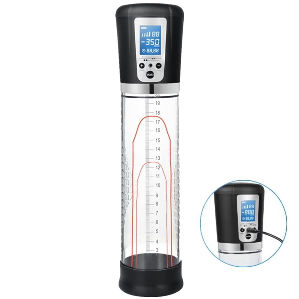 Electric Penis Vacuum Pump with 4 Suction Intensities, Centerel Rechargeable Automatic High-Vacuum Penis Enlargement Extend Pump, Penis Enlarge Air Pressure Device for Stronger Bigger Erection