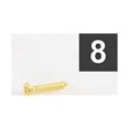 thumbnail image 2 of 8 Humbucking Pickup Ring Screws x 1/2" Gold Allparts GS-3397-002, 2 of 3