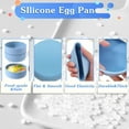 thumbnail image 2 of RYLZX 3Pcs  Air Fryer Egg Mold,Silicone Egg Molds, Individual Egg Bite Maker Reusable Egg Molds, Microwave Egg Cooker, Dishwasher Safe (Round-Blue), 2 of 6