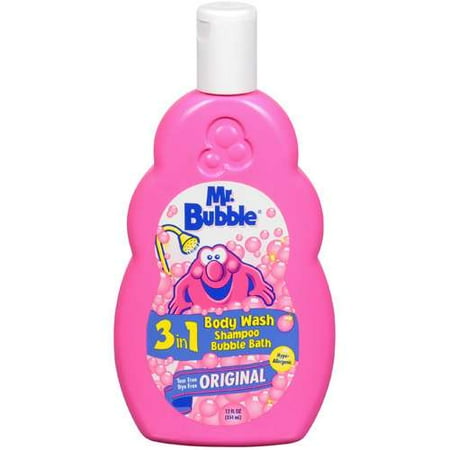 Mr. Bubbles Original 3-in-1 Soap, 12 Fl. Oz.