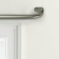 Mainstays 3/4" Diameter Nickel Room Darkening Wrap Around Curtain Rod, 30"84"