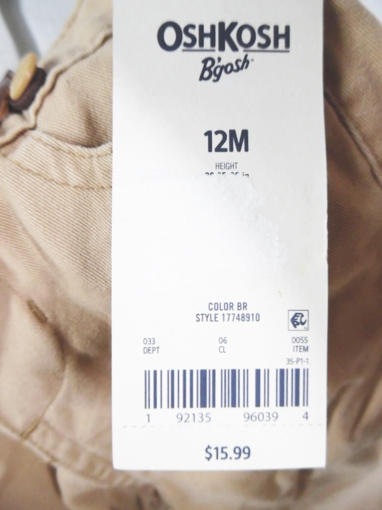Buy OshKosh BGosh Baby Boys Denim Suspender PantsBlue24 Months at  Amazonin