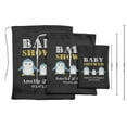 thumbnail image 3 of Darling Souvenir Black Penguin Baby Shower Custom Party Supplies Favor Bags&nbsp;Drawstring Pouches&nbsp;15 Pieces, 3 of 5