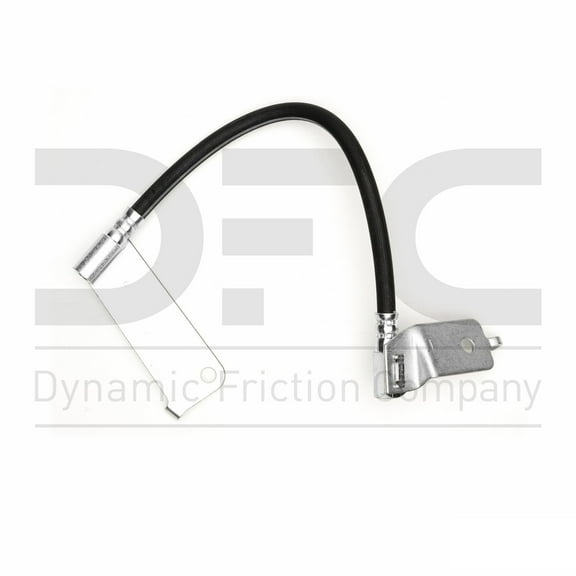 Rear Left Dynamic Friction Company Brake Line Hose 350-55018 For 1991-1994 Lincoln Town Car