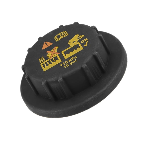 Unique Bargains Engine Coolant Radiator Liquid Overflow Reservoir Tank Cap Fit for Ford Flex 2009-2019 Black