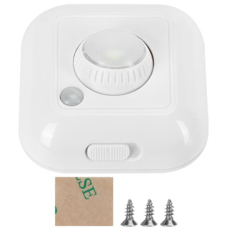 

2024 LED Cabinet Lamp 3 Levels Adjustable PIR Motion Human Body Infrared Induction Night Light
