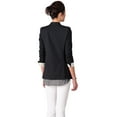 thumbnail image 2 of BLK DNM Women's Blazer 11, Black, US 6, 2 of 3