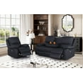 thumbnail image 2 of Charlotte Electric Leather Recliner Sofa, 2 of 6