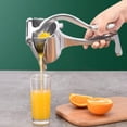 thumbnail image 3 of Fruit Juice Squeezer | Manual Juicer Hand Press, Aluminum Alloy Citrus Press for Orange, Lemon, Lime, Pomegranate, 3 of 7