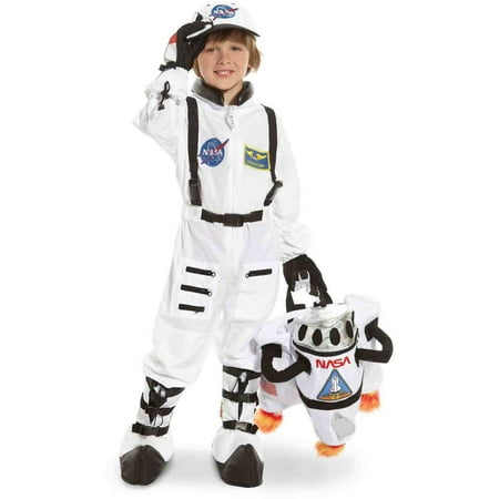 NASA Jr. Astronaut Suit White Toddler Halloween
