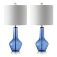 thumbnail image 5 of SAFAVIEH Velor 24 in. H Modern Glass Table Lamp, Blue, 5 of 10