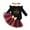 D147-Black, variant on FYDUU Baby Girls Halloween Outfits 3 Piece Set Cute Pumpkin Outfit Long Sleeve Romper Tutu Skirt Headband Party Wear For Autumn Winter Clothes 1-3 Months