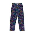 thumbnail image 6 of Goofa Cute Line Fish Pattern Printed Soft Pajama Pants for Men, Wide Leg Comfy Casual Lounge Yoga Pants-XX-Large, 6 of 9