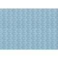 thumbnail image 1 of Ahgly Company Indoor Rectangle Patterned Blue Koi Blue Area Rugs, 6' x 9', 1 of 6