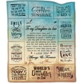 thumbnail image 1 of LHSHID Daughter in Law Gifts Blanket Birthday Gifts for Daughter in Law Daughter in Law Gifts from Mother in Law Daughter in Law Birthday Gifts Gifts for Daughter in Law Throw Blanket 30"x40", 1 of 6