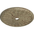 thumbnail image 3 of 31 1/2"OD x 3 5/8"ID x 1 1/2"P Kirke Ceiling Medallion (Fits Canopies up to 3 5/8"), Hand-Painted Gobi Desert Crackle, 3 of 6