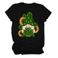 thumbnail image 3 of Kayannuo Womens Tops Shirts for Women St. Patrick's Day Womens Fashion Print Tops Short Sleeve Out Blouse Funny Round Neck T-Shirt Tops, 3 of 4
