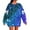 Blue6, variant on HUAXUN-Women's Christmas Gift Box & Ornament Tree Print Sweatshirt - Casual Loose Fit Hoodless Pullover with Festive Design for Holiday Comfort Wear(Brick Red,L)