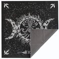 thumbnail image 2 of Altar Tarot, Triangle Goddess Moon Phase Astrology Tarot Tablecloth For Divination, 2 of 5