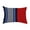Red, variant on Simply Daisy, 14" x 20" Beach Shack Red Decorative Stripe Outdoor Pillow