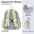 thumbnail image 5 of Lemon Backpack for School,Cute School Bag,Schoolbag with Adjustable Shoulder Straps & Padded Back,13.4"x11"x4.7", 5 of 6