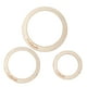 thumbnail image 5 of 3 moldes de corte de macramé para manualidades, proyectos de pulseras, herramientas de patrón de macramé para pared de madera Redondo, 5 of 9