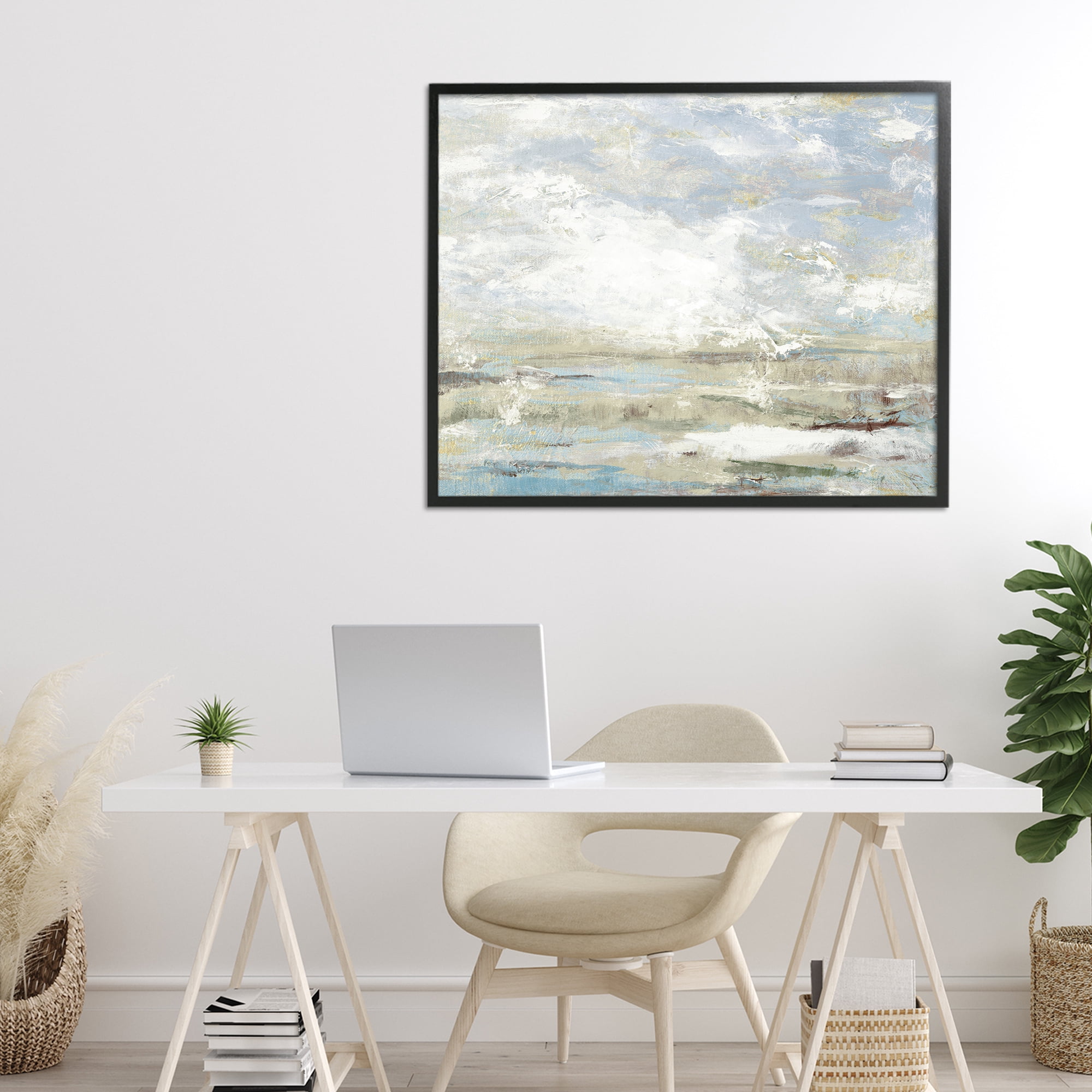 Stupell Industries Morning Mood Impression Black Framed Giclee Art, design by Lanie Loreth