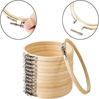 Bastex 15 Piece Gold Metal Hoop Craft Rings. Bulk Ring Sizes That Include, 2, 3, 4, 5 and 6 inch Diameter and. Perfect for