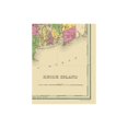 thumbnail image 2 of Historic State Map - Rhode Island - Strong 1841 - Vintage Wall Art, 2 of 4