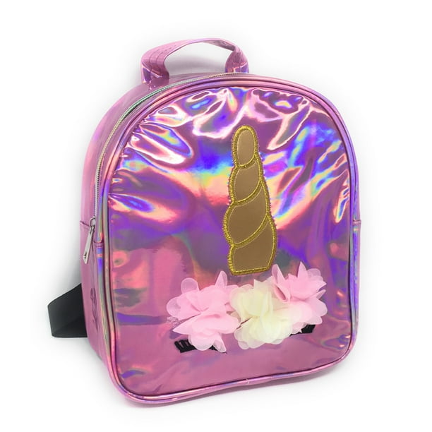 Coop & Hunt - Unicorn Mini Backpack Purse: Holographic Pink - Walmart ...