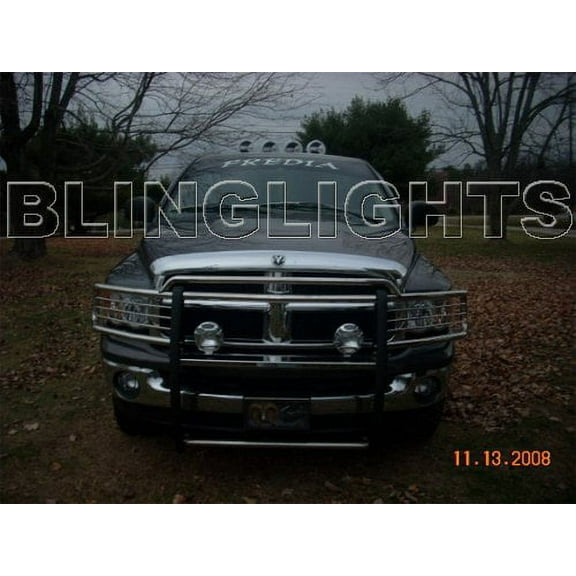For Dodge Ram 1500 Off Road Bumper Bar Auxiliary Driving Lights Kit
