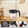thumbnail image 6 of Kitchen Tool Fat Separator with Bottom Release Fat Separator with Strainer Soup Resk3356, 6 of 7