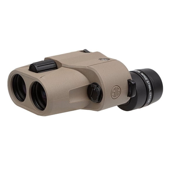 Sig Sauer Zulu 6 HDX 10x30 Binoculars - Image Stabilization - FDE