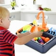 thumbnail image 5 of PVCS 19PCS Kitchen Sink Toys with Running Water Educational Gifts for Girls Boys Gift for Kids, 5 of 5