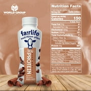 FairLife Nutrition Plan 30g High Protein Chocolate (8 pack) 2g Sugar, 150 Calories, 8 Naturally Occurring Vitamins & Minerals - Perfect for Fitness Enthusiasts by World Group Packing Solutions